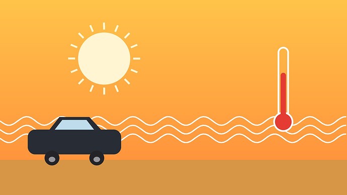 Calor de verão e autonomia